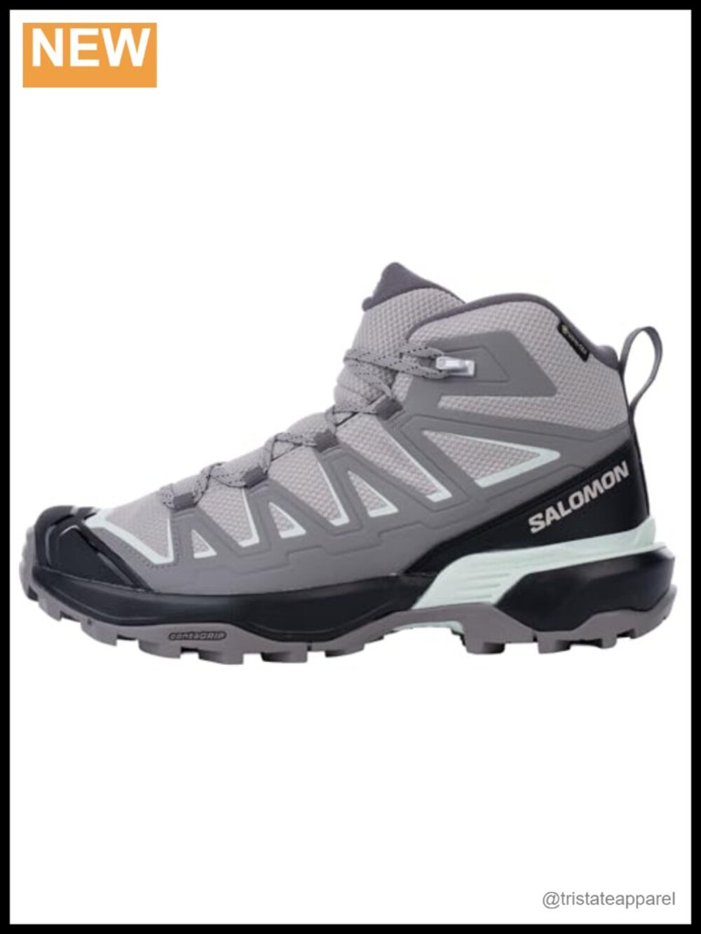 Waterproof Gore-Tex Mid Hiking Boots with Traction & Stability